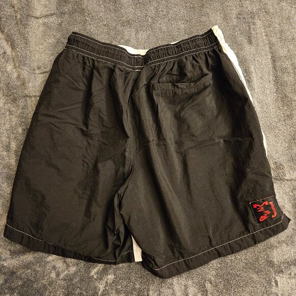 Nike Air Jordan White Black Shorts Size XL - Picture 3 of 4